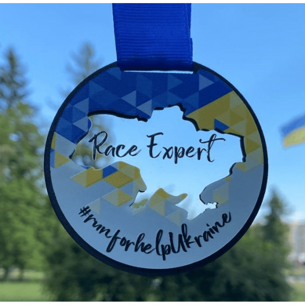 Medal “Run for help Ukraine”